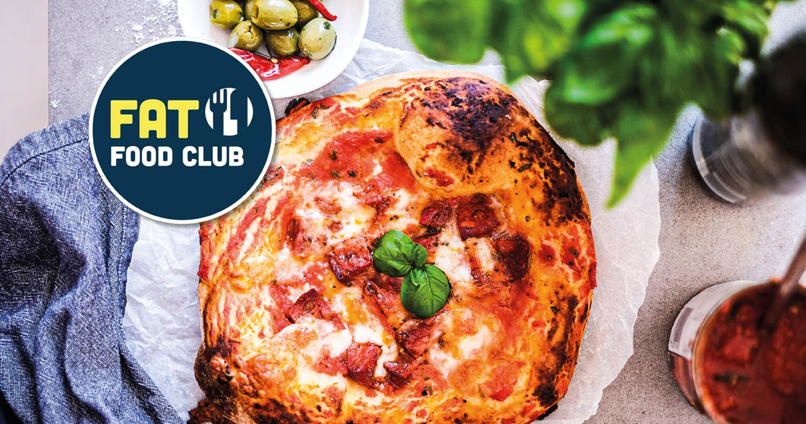 Chorizo and mozzarella Neapolitan Pizza