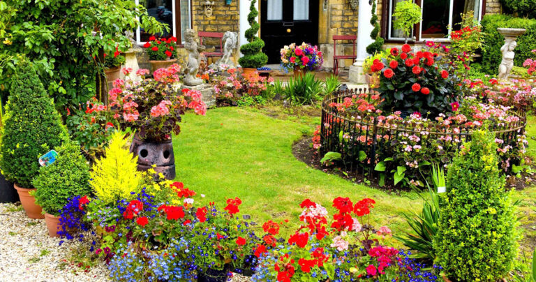 Garden landscaping