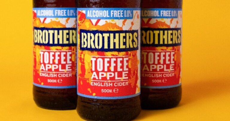 BROTHERS TOFFEE APPLE CIDER ALCOHOL FREE