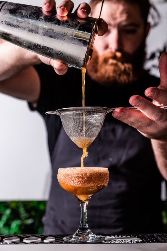 cocktail making