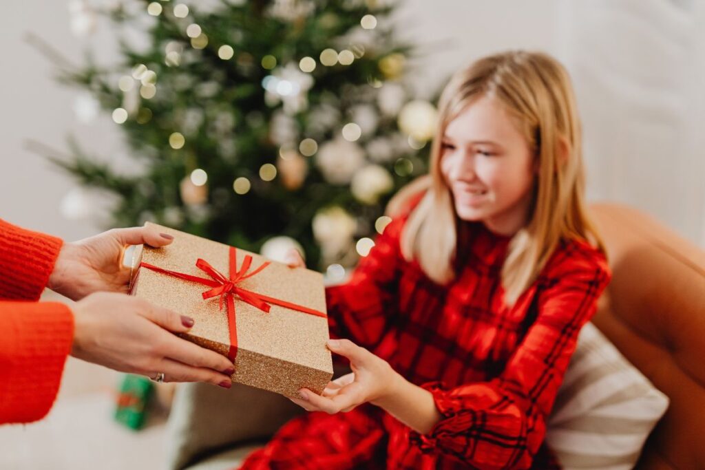 Gifts at Christmas