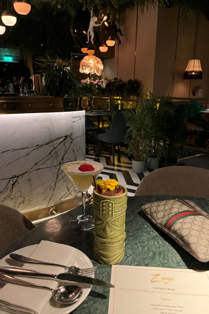 Zuaya cocktails