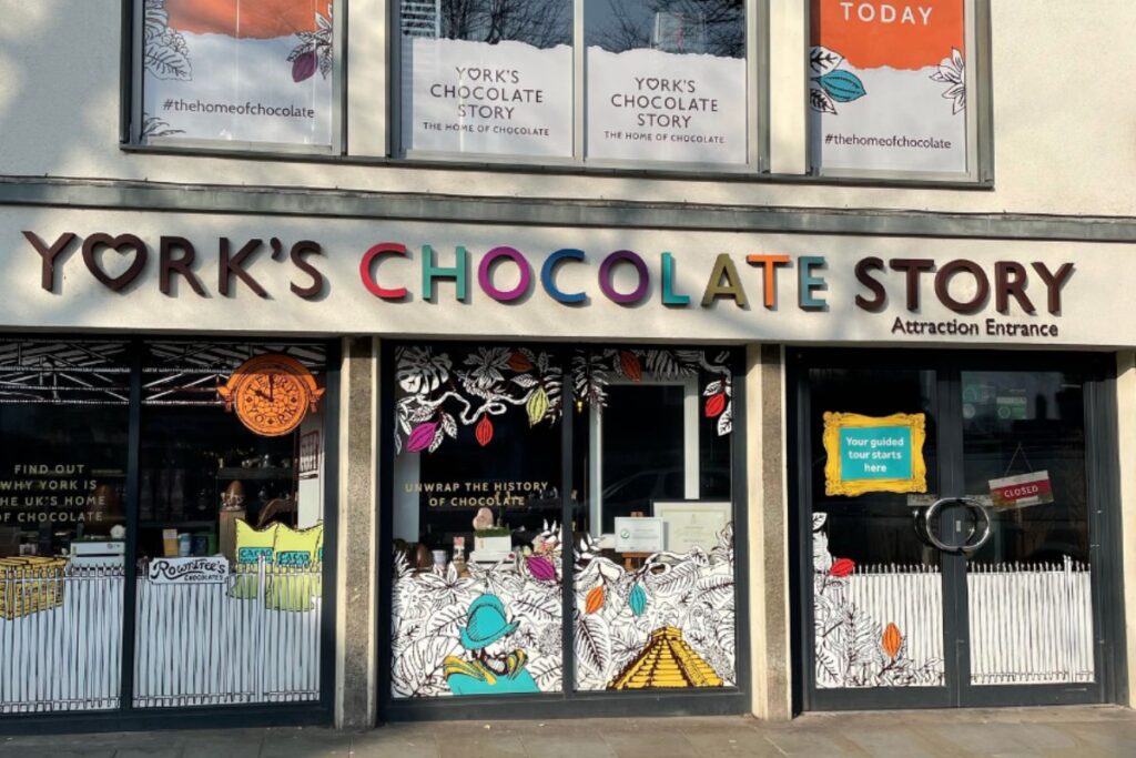York's attractions YORK'S CHOCOLATE STORY