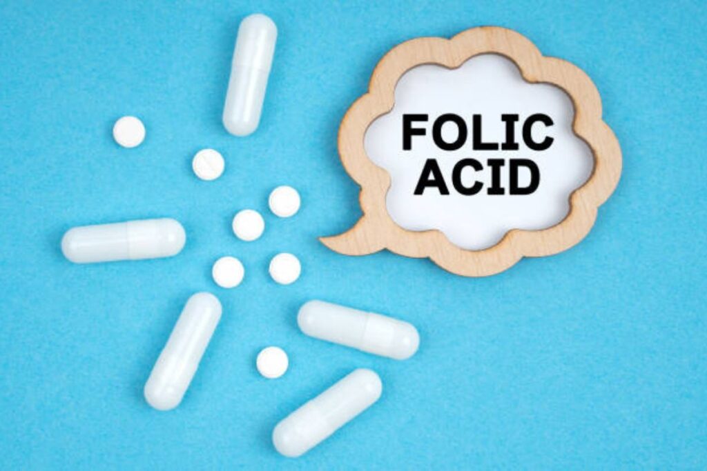 vitamins and minerals FOLIC ACID