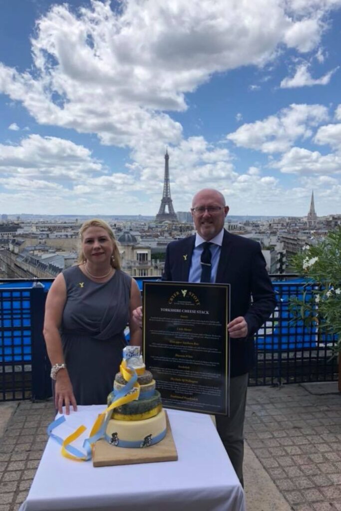 Yorkshire Cheesemonger British Embassy Paris