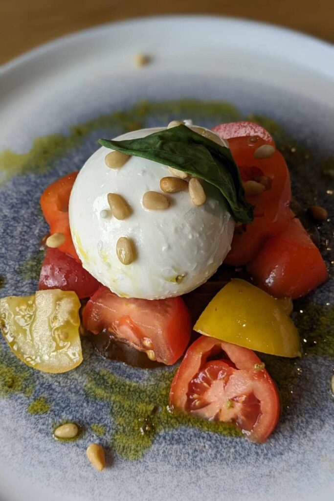 Manor House Alsager Caprese Salad