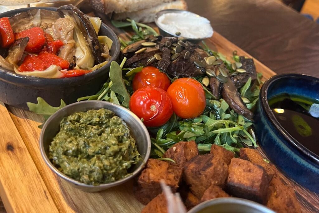 visiting Cambridge Tipsy Vegan Restaurant