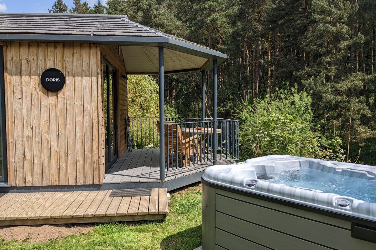 Photo inspiration: Off Grid Luxury Vacation Packages With Private Ice Rinks Reference: A Luxury Break Off Grid In Shropshire