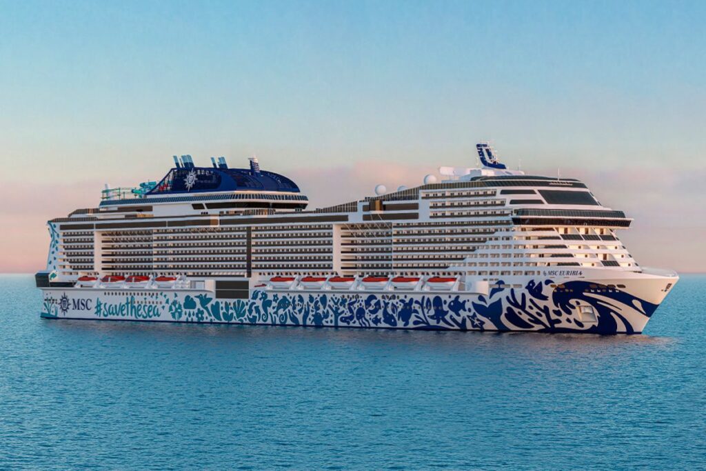 sailing from Southampton MSC