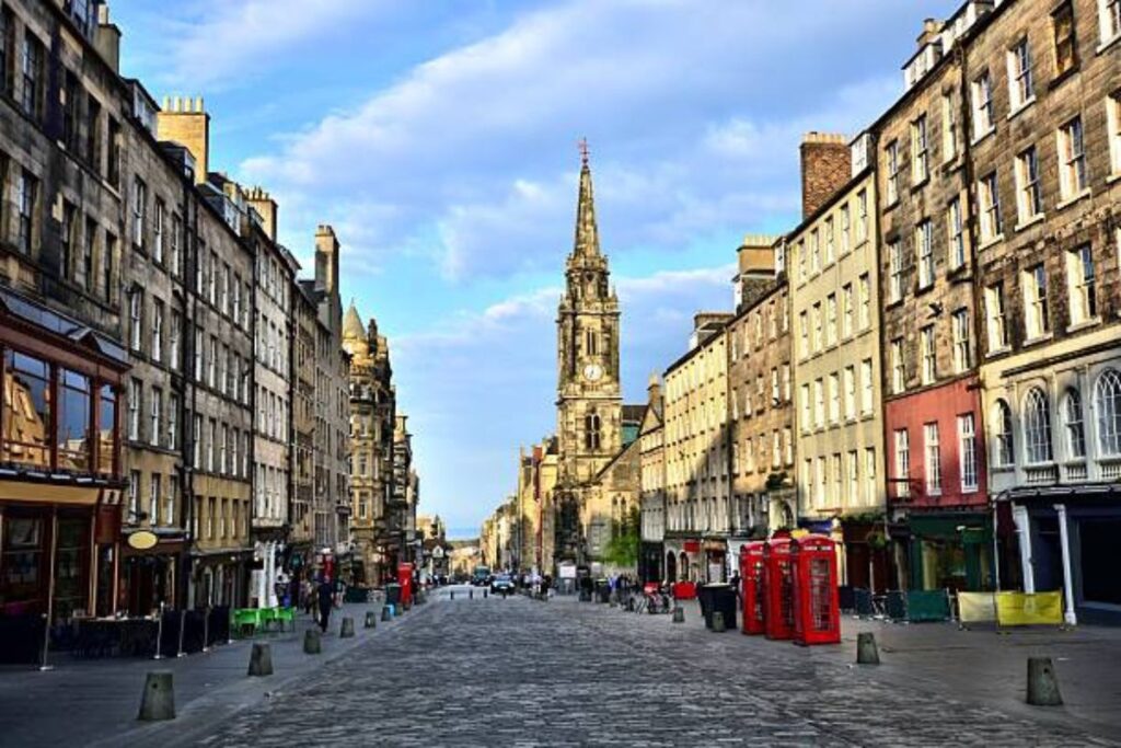 Scotland's historic capital Royal Mile