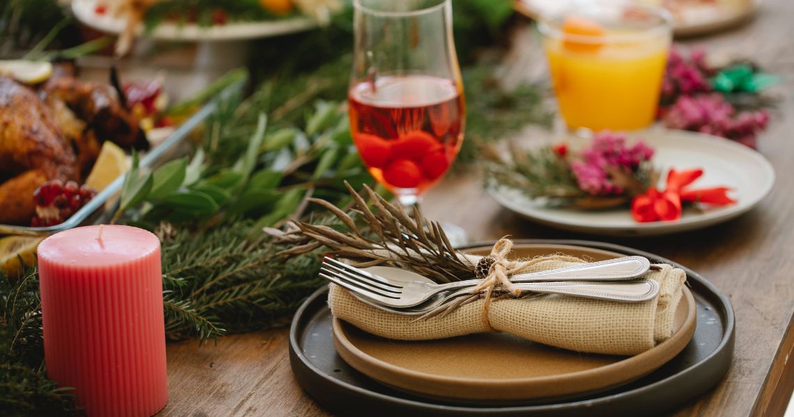 Christmas Table Scene