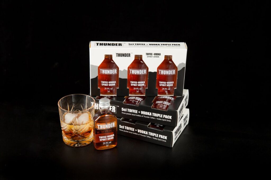 Thunder Toffee Vodka Christmas Gift Idea
