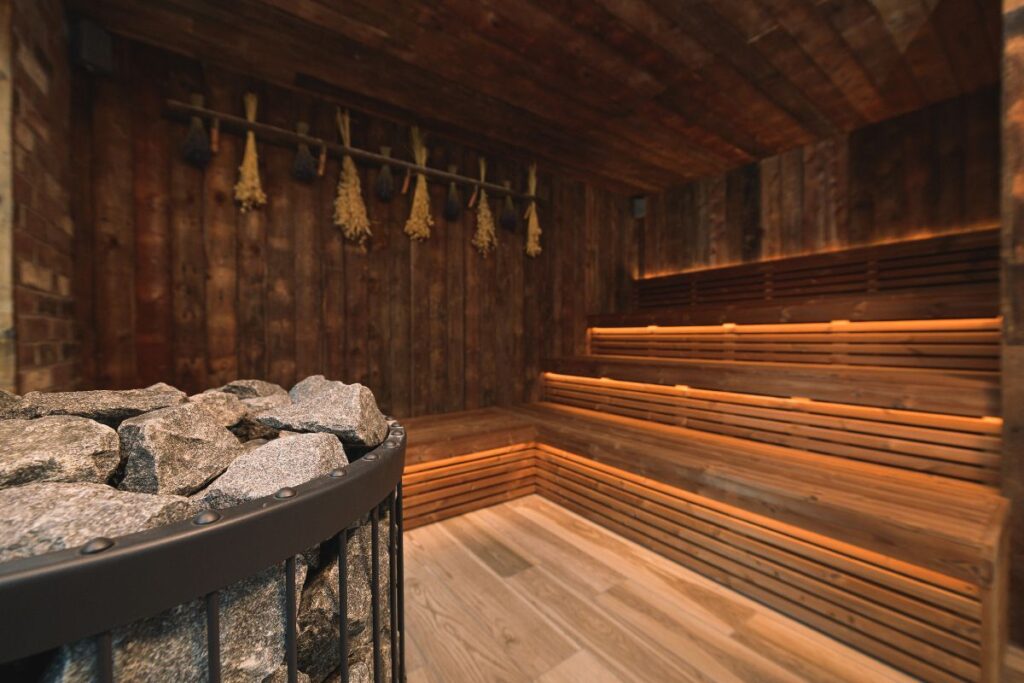 Finnish Sauna Snowfall Slumber Spa Experience