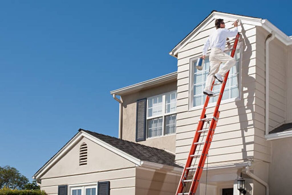 outdoor upkeep painting