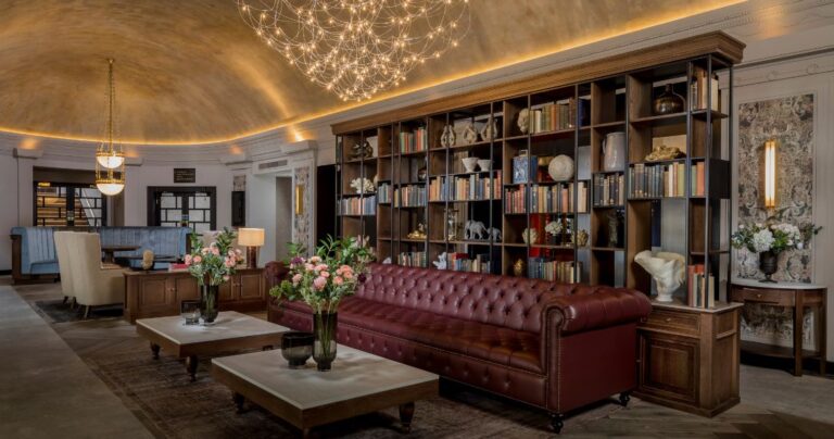 The Queens Hotel Lobby