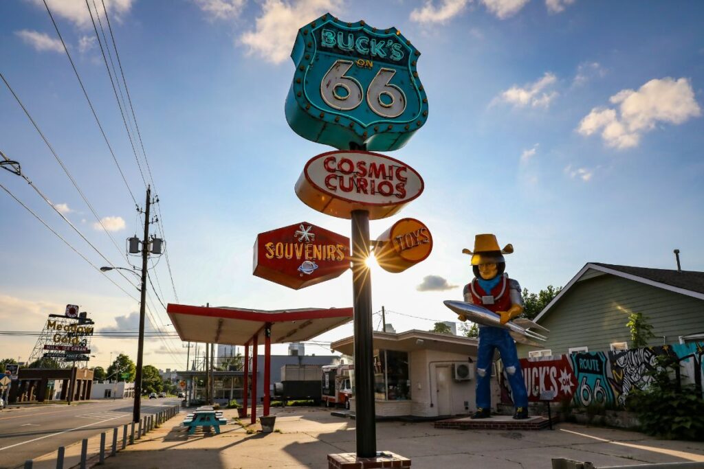 last minute getaway Route 66