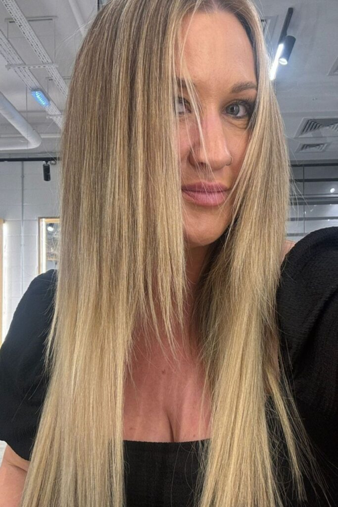 after hair extensions 