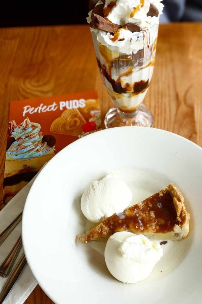 Puds at Brewers Fayre