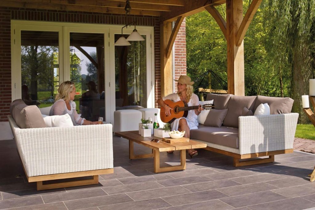 elegant patio