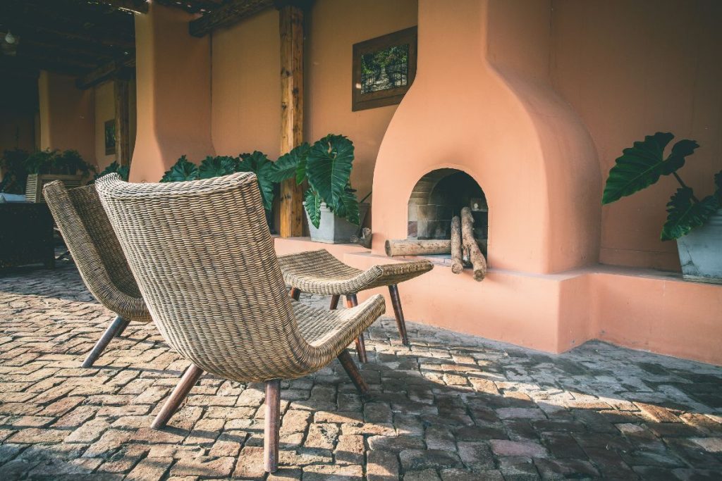 elegant patio