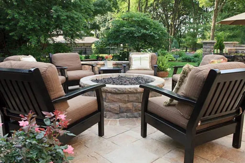 elegant patio
