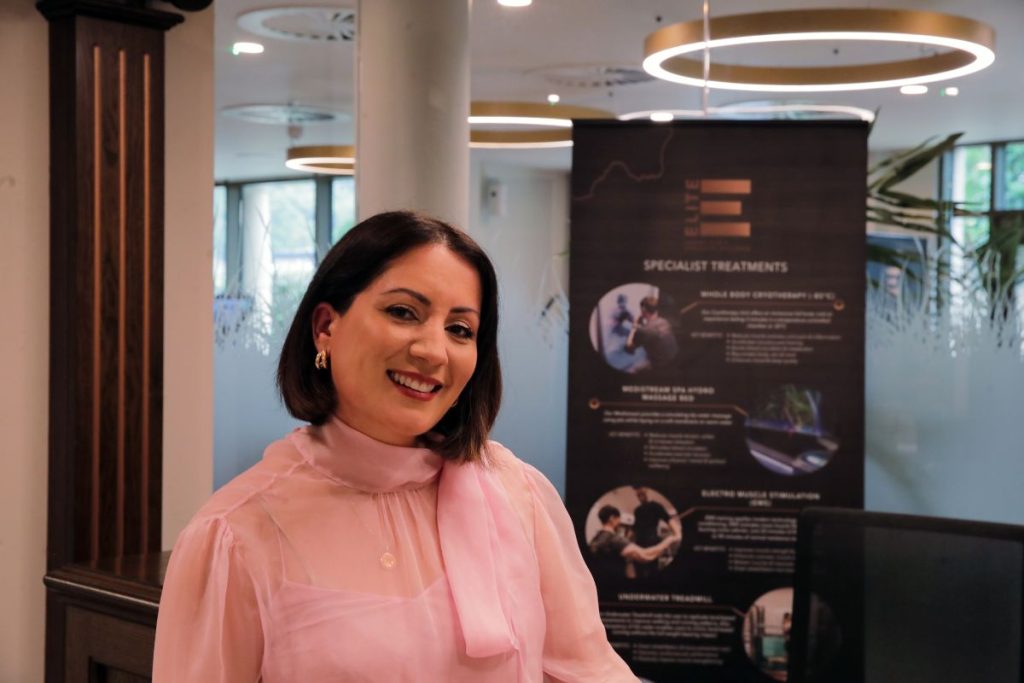Dr Lubna at Grantley Hall