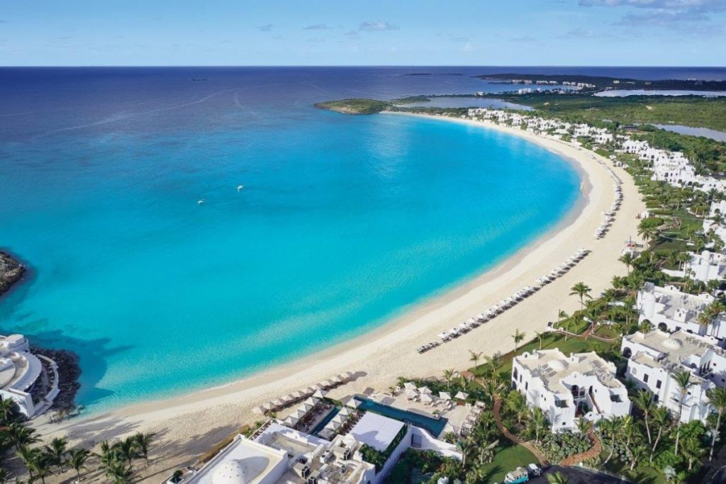 winter sun in Anguilla