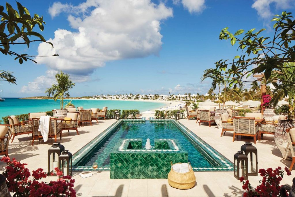 winter sun in Anguilla
