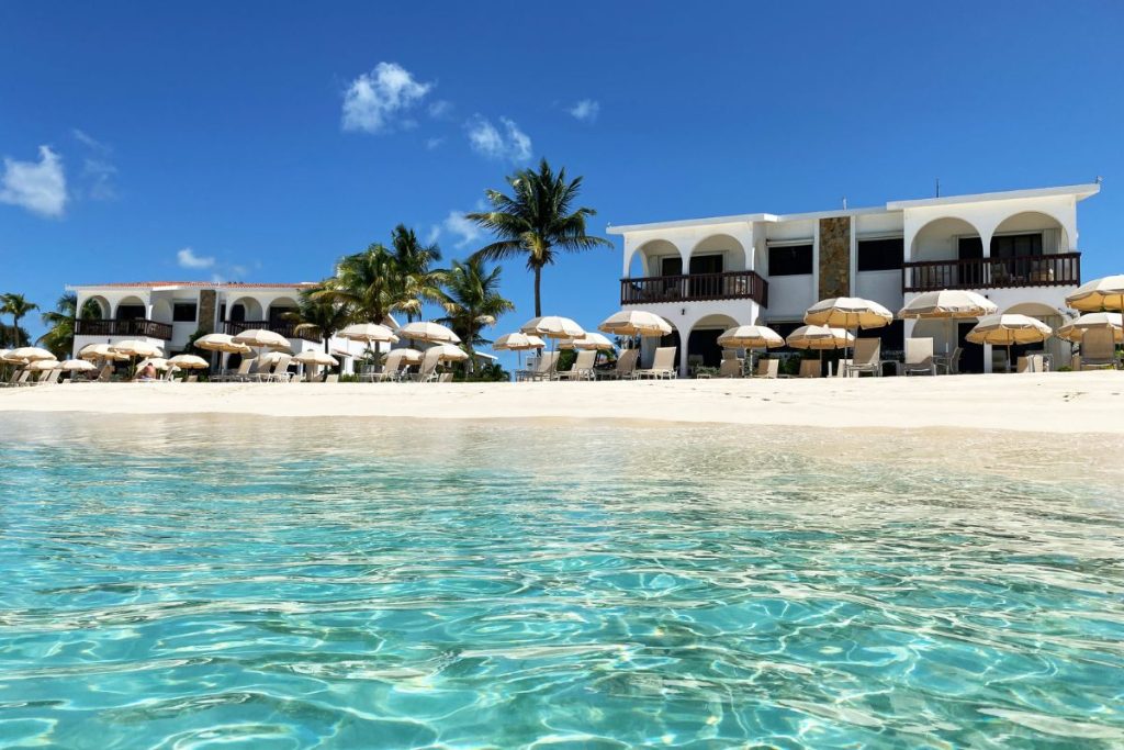 winter sun in Anguilla