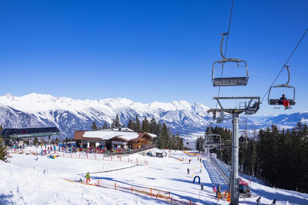 skiing in Innsbruck