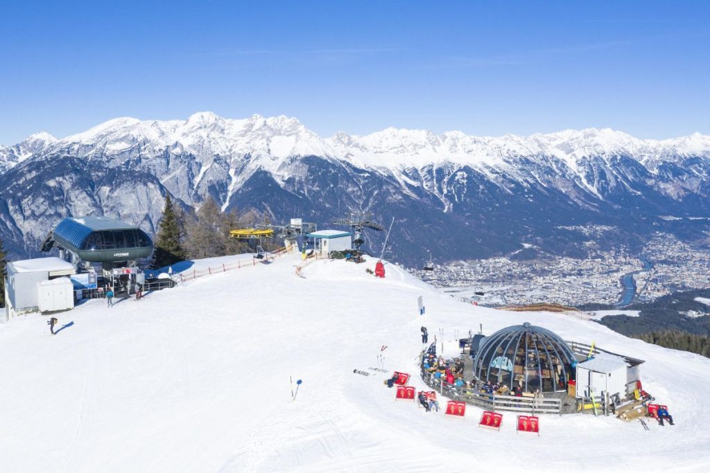 skiing in Innsbruck