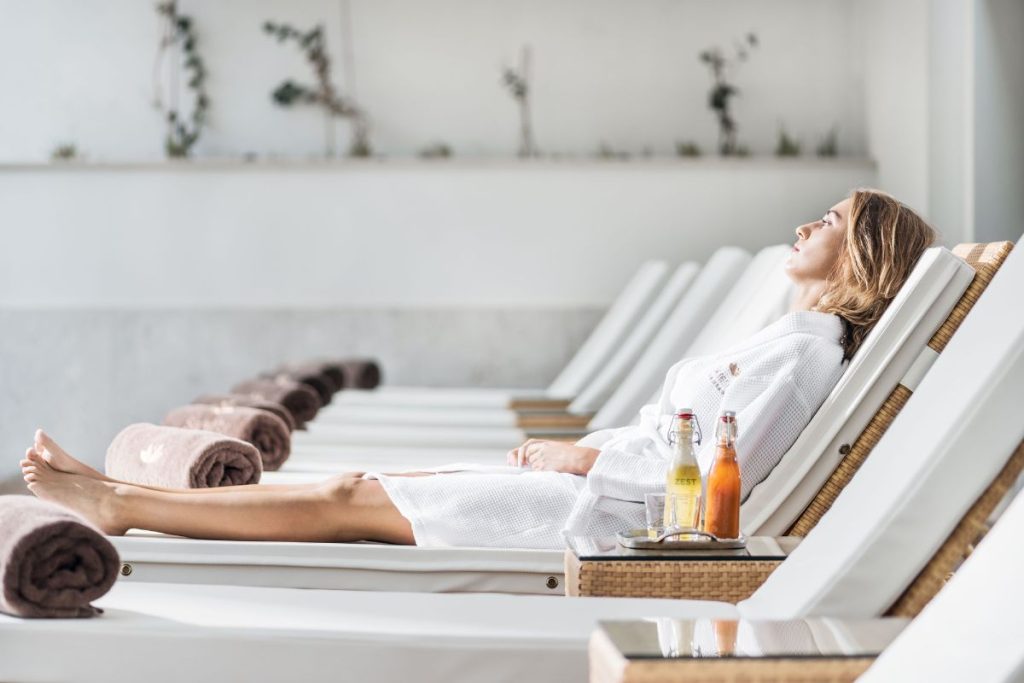 luxurious wellness retreat in the Algarve