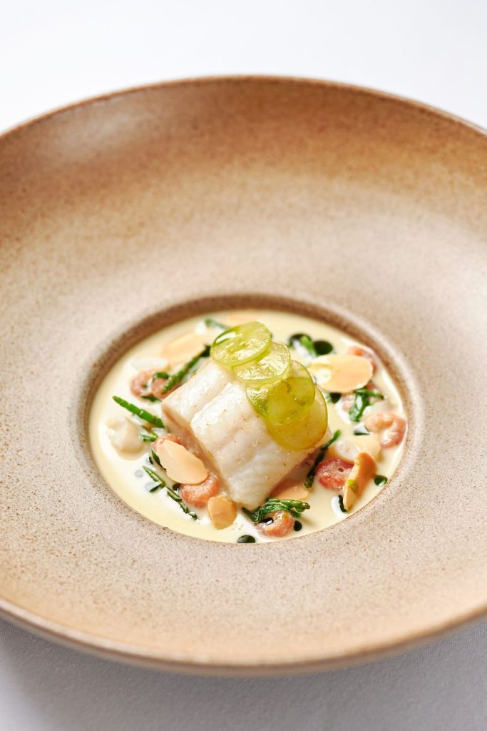 Thornborough Cider tasting menu at The Box Tree