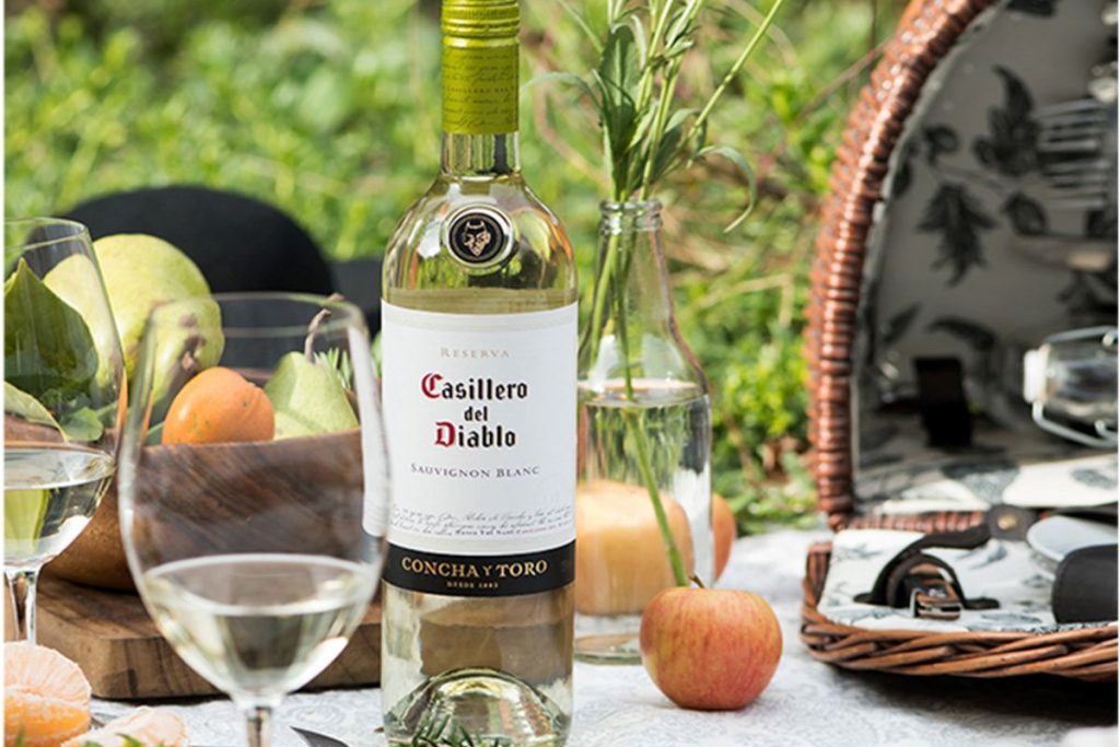 Wine from Casillero del Diablo
