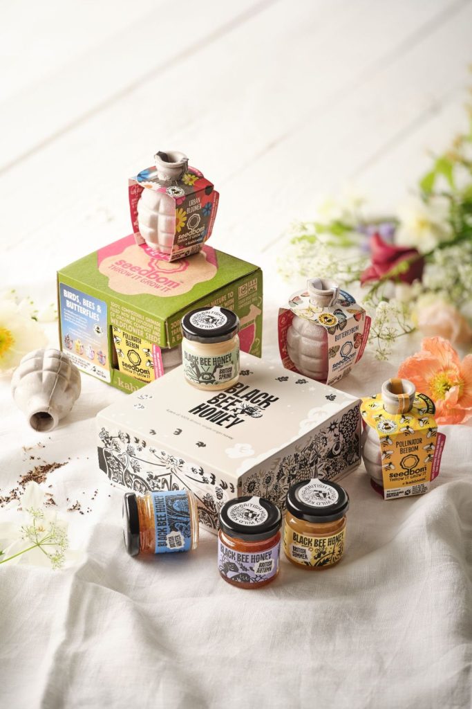 Black Bee Honey Bundle with Kabloom