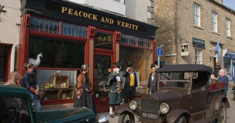 Peacock and Verity in Masham