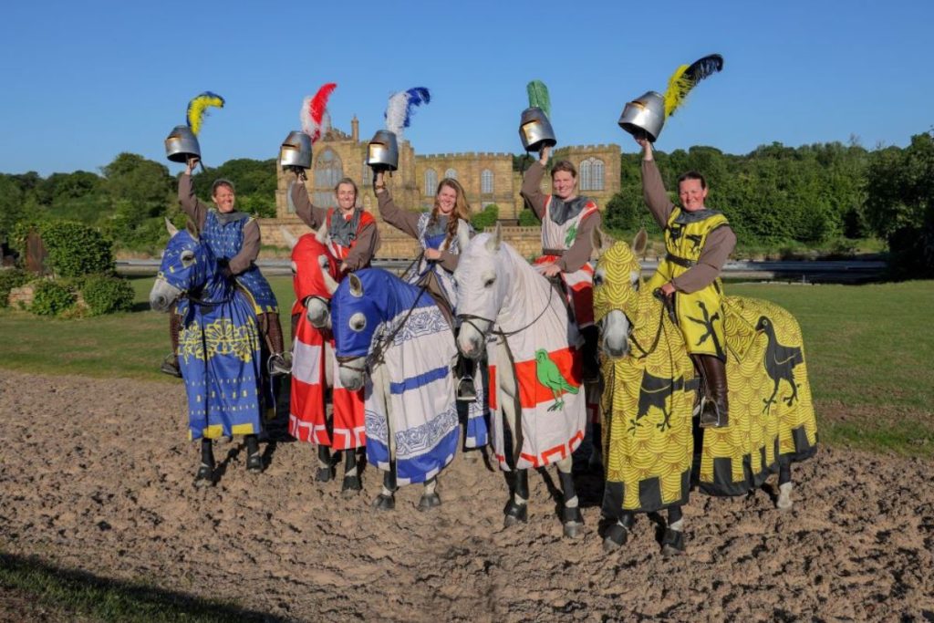 Kynren jousting