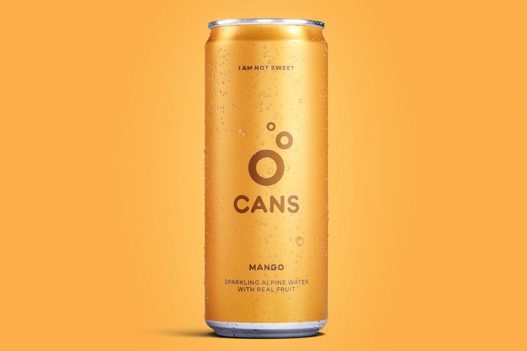 CANS Mango food and drink