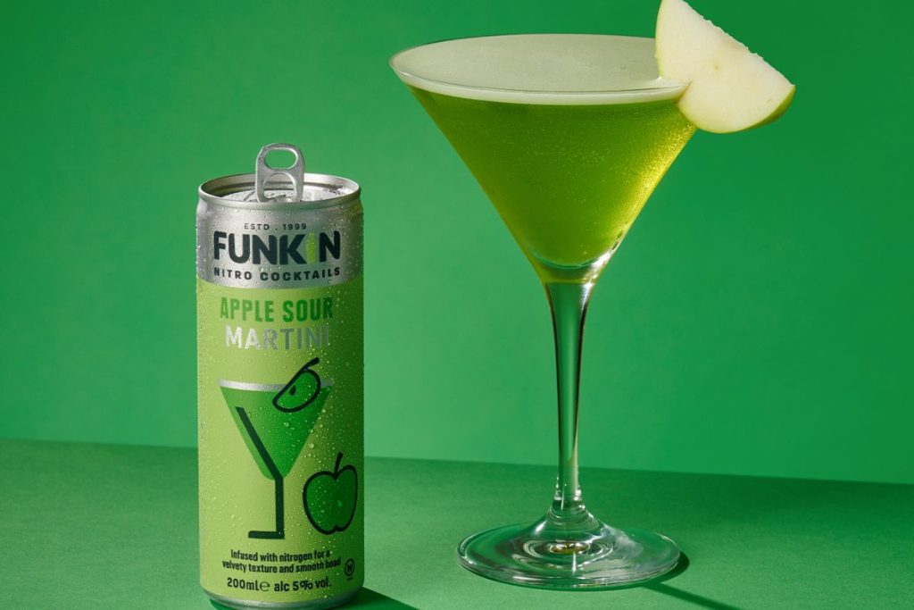 Funkin Apple Sour Summery Martini