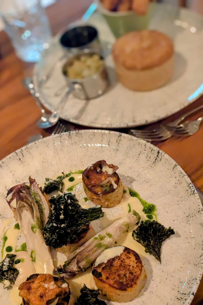 Dinner at Thorpe Park