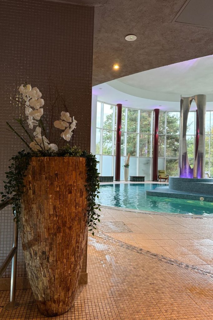 sunset spa at Seaham Hall Hotel
