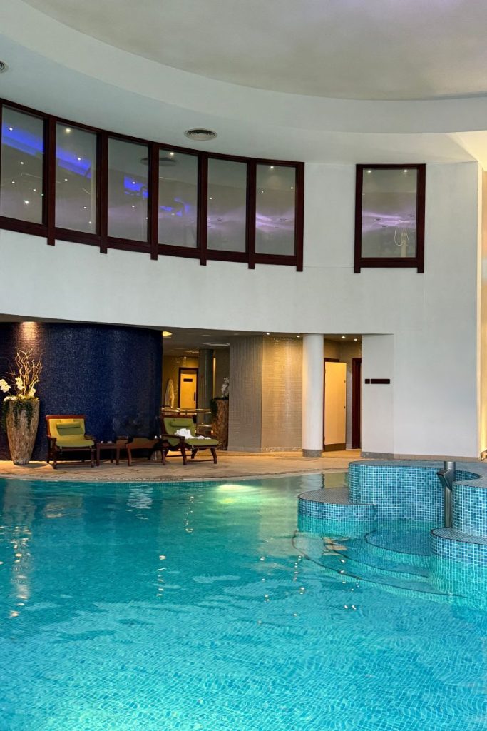 sunset spa at Seaham Hall Hotel