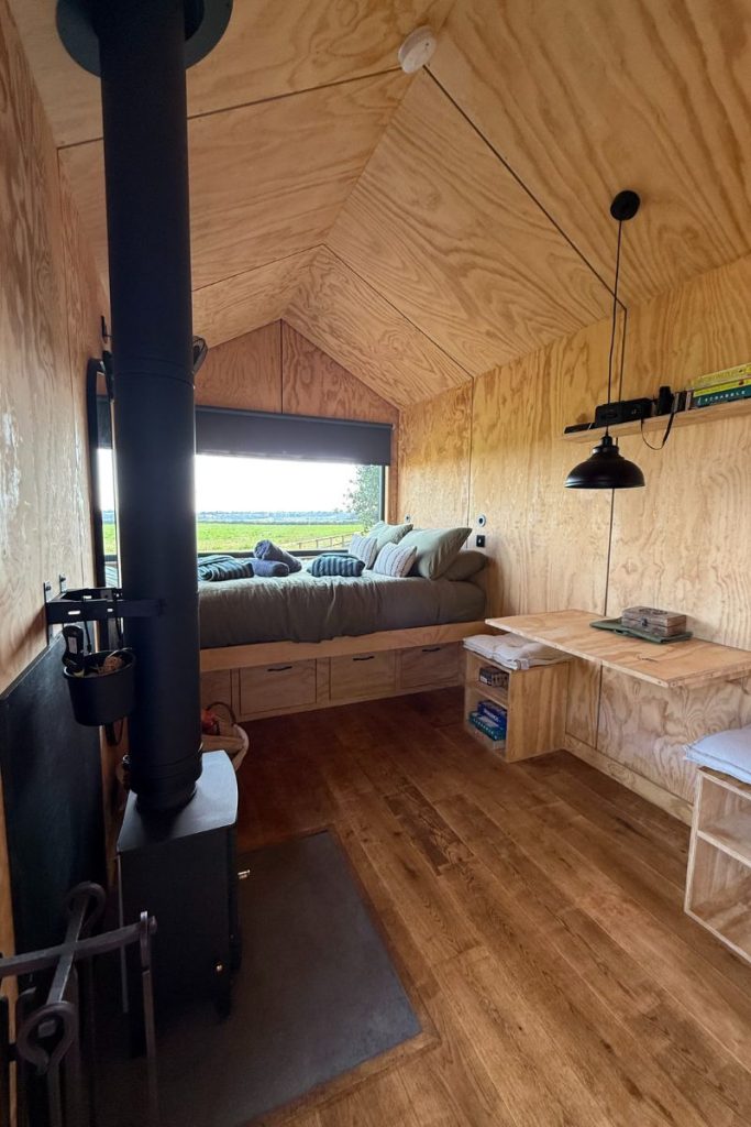 woodland retreat with Shacks