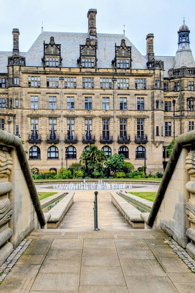 Town Hall & Peace Gardens Sheffield