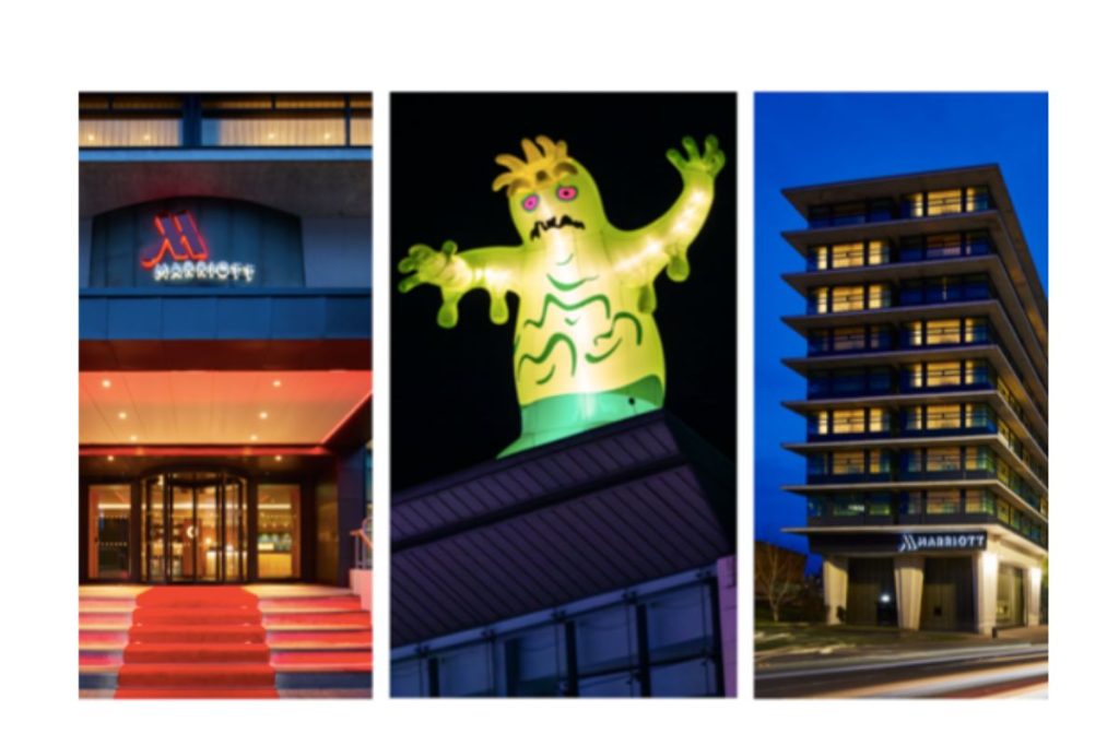 Marriott at Halloween