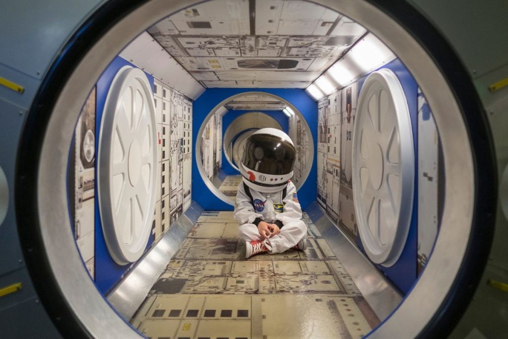 Kennedy Space Center at Christmas