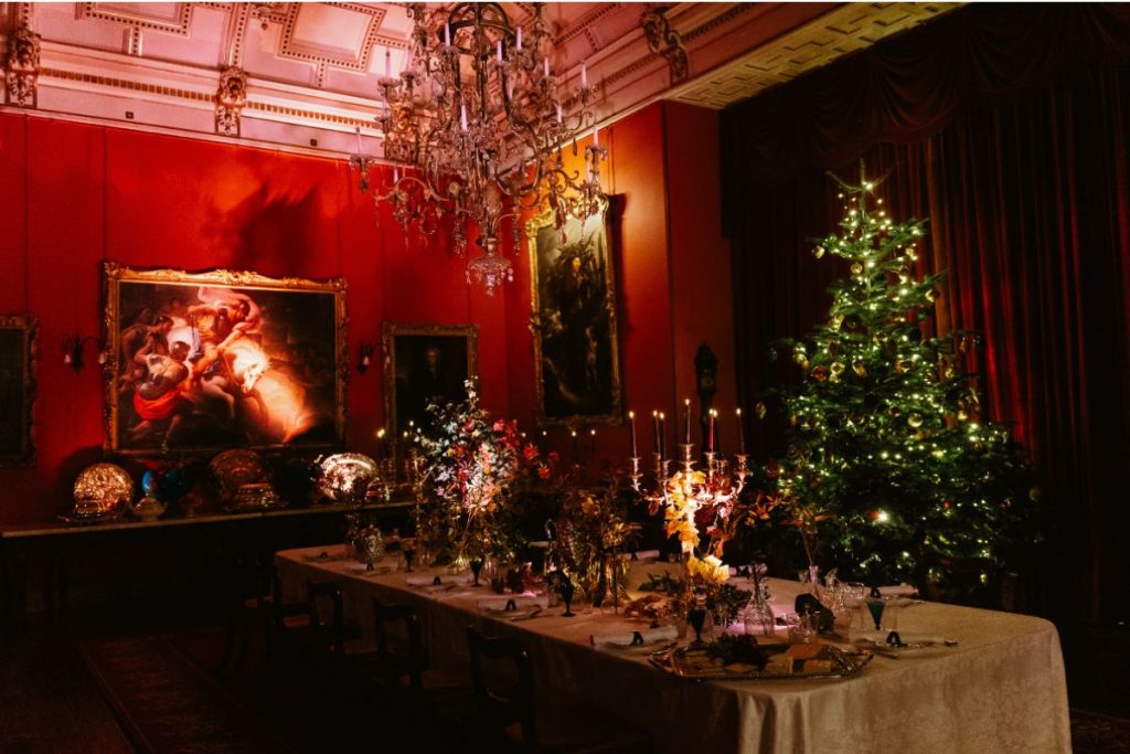 Raby Castle at Christmas