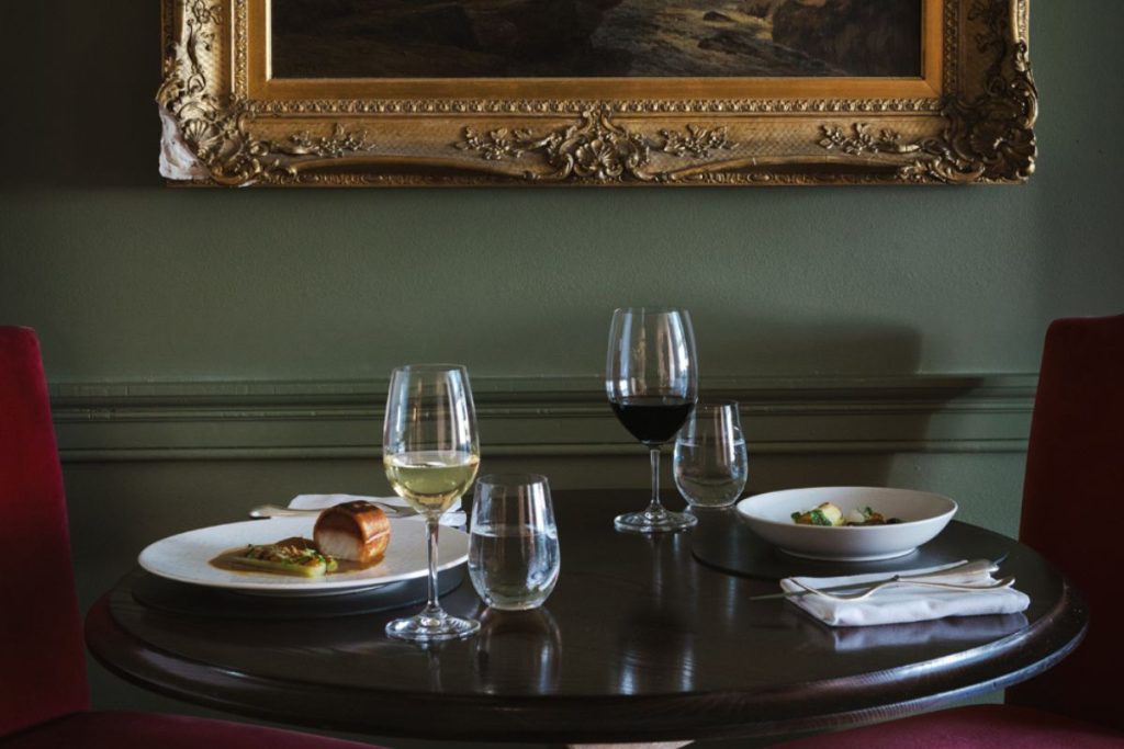 festive dining on the Bolton Abbey Estate