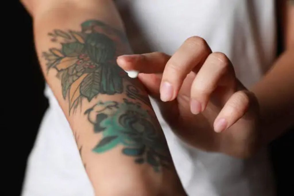 tattooed skin care