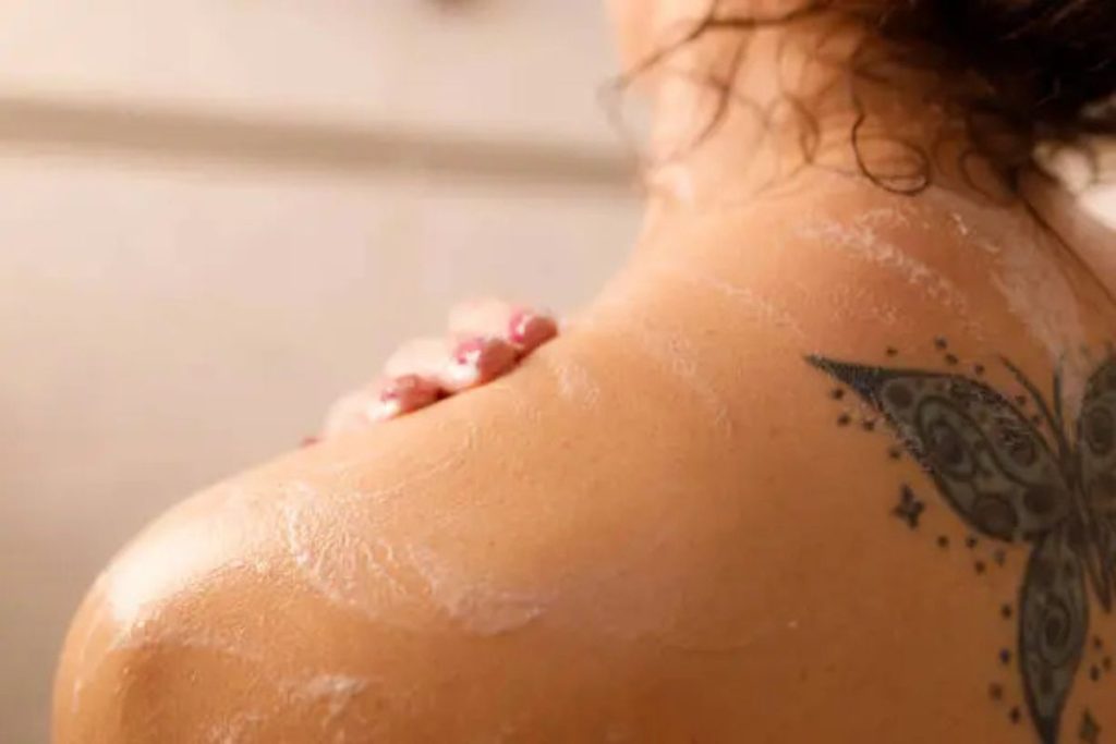 tattooed skin care